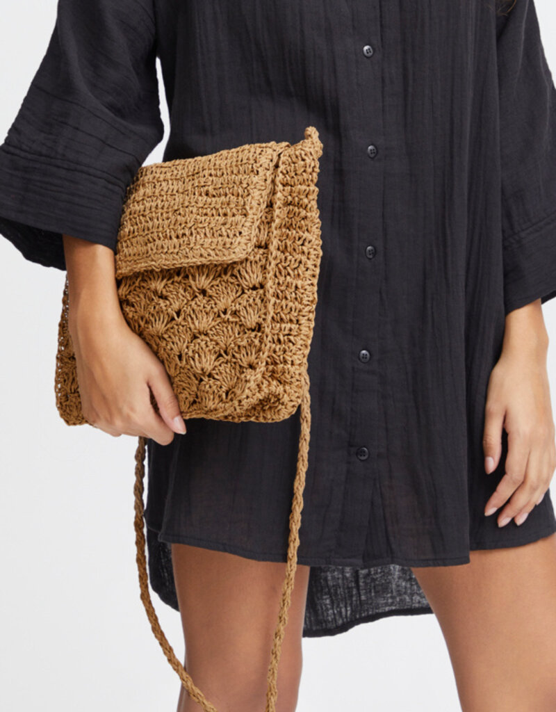 ICHI Accessories Tenna Woven Bag