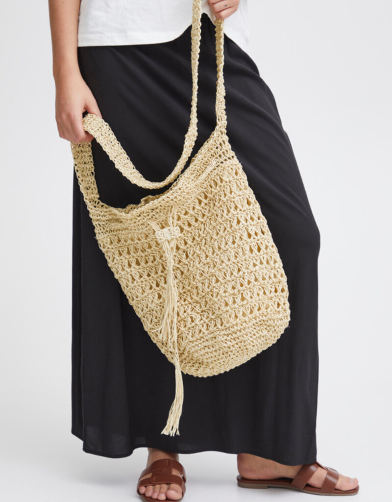 ICHI Accessories Yawuru Woven Bag