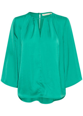 InWear Noto Woven Blouse in Emerald *Size 2 & 14 Left*