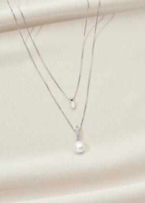Olive & Piper Alaia Layered Pendant Necklace