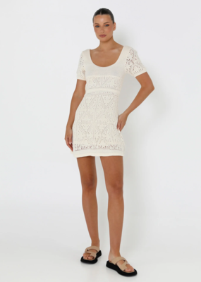 Lost in Lunar Ivy Knit Mini Dress