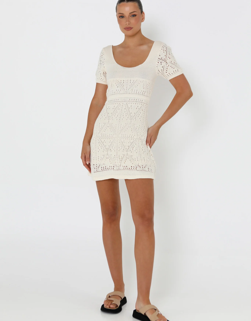 Lost in Lunar Ivy Knit Mini Dress (FINAL SALE)