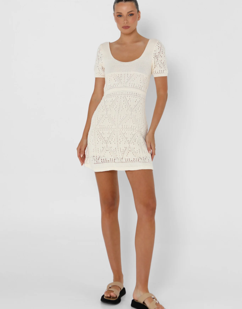 Lost in Lunar Ivy Knit Mini Dress (FINAL SALE)