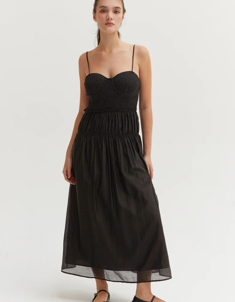 Crescent Lucy Tencel Midi Dress (FINAL SALE)