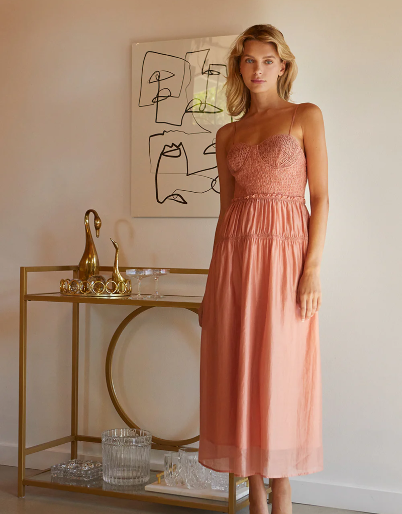 Crescent Lucy Tencel Midi Dress (FINAL SALE)