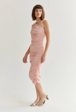 Crescent Vienna Knit Ruched Dress (FINAL SALE)