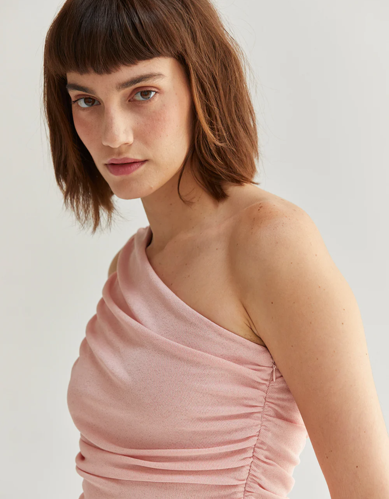 Crescent Vienna Knit Ruched Dress (FINAL SALE)
