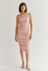 Crescent Vienna Knit Ruched Dress (FINAL SALE)