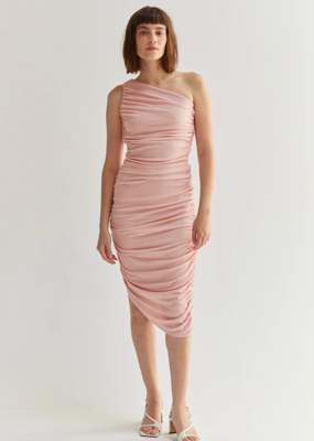 Crescent Vienna Knit Ruched Dress