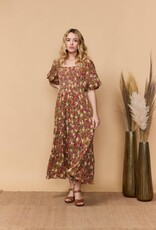Louizon Byouti Print Long Sleeve Dress (FINAL SALE)