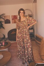 Louizon Byouti Print Long Sleeve Dress (FINAL SALE)