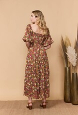 Louizon Byouti Print Long Sleeve Dress (FINAL SALE)