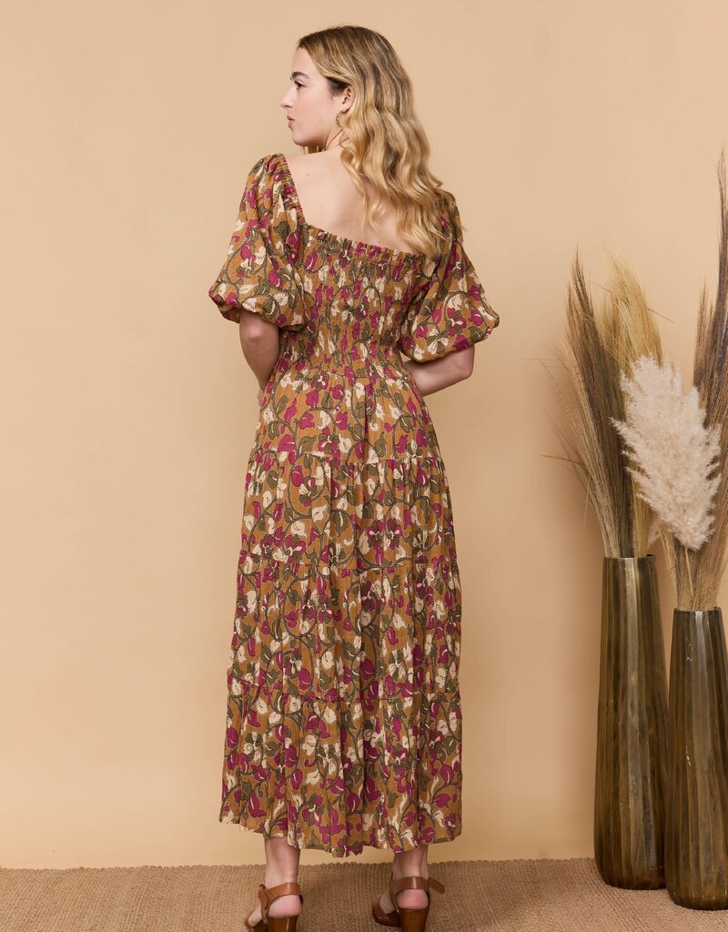 Louizon Byouti Print Long Sleeve Dress (FINAL SALE)