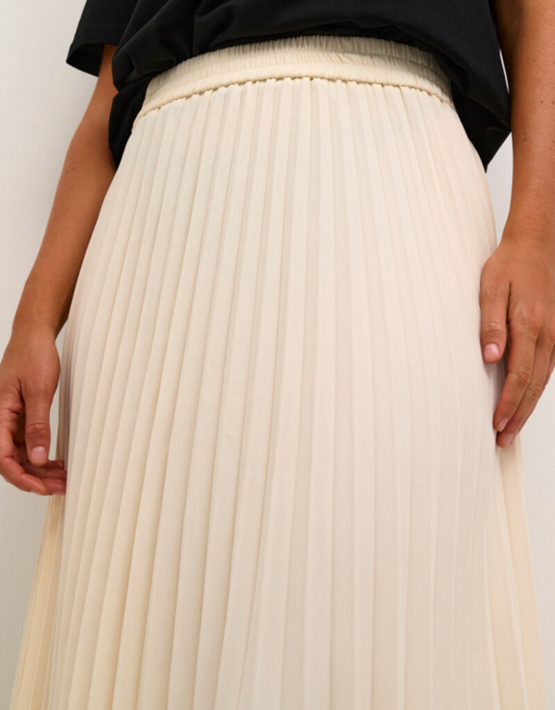 Kaffe Leandra Pleated Midi Skirt (FINAL SALE)