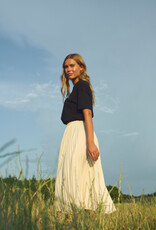 Kaffe Leandra Pleated Midi Skirt (FINAL SALE)