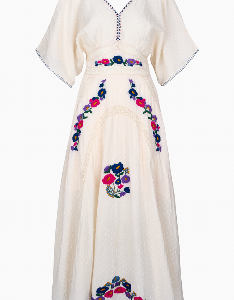 Louizon Astonish Embroidered Dress