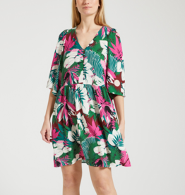 Des Petits Hauts Des Petits Hauts - Ramita Short Print Dress
