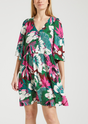 Des Petits Hauts Des Petits Hauts - Ramita Short Print Dress