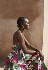 Des Petits Hauts Ramiko Tie Back Print Dress (FINAL SALE)