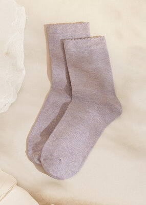 Des Petits Hauts Des Petits Hauts - Nessah Lettuce Edge Shimmer Sock *Two Colours*