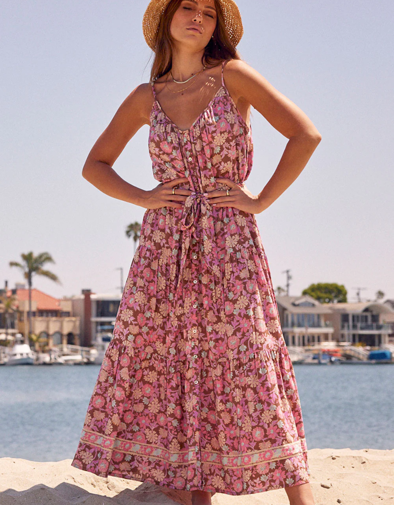 Saltwater Luxe Elton Midi Dress (FINAL SALE)