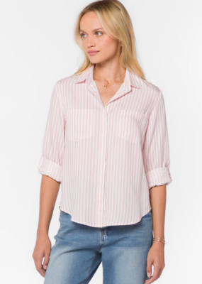 Velvet Heart Riley Roll Tab Sleeve Shirt