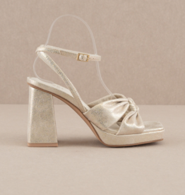Oasis Society The Zoey Knotted Band Platform Heels