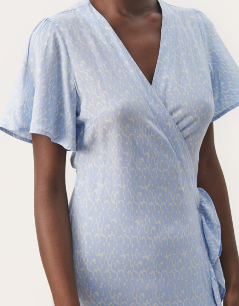 Part Two Clarina Midi Wrap Dress