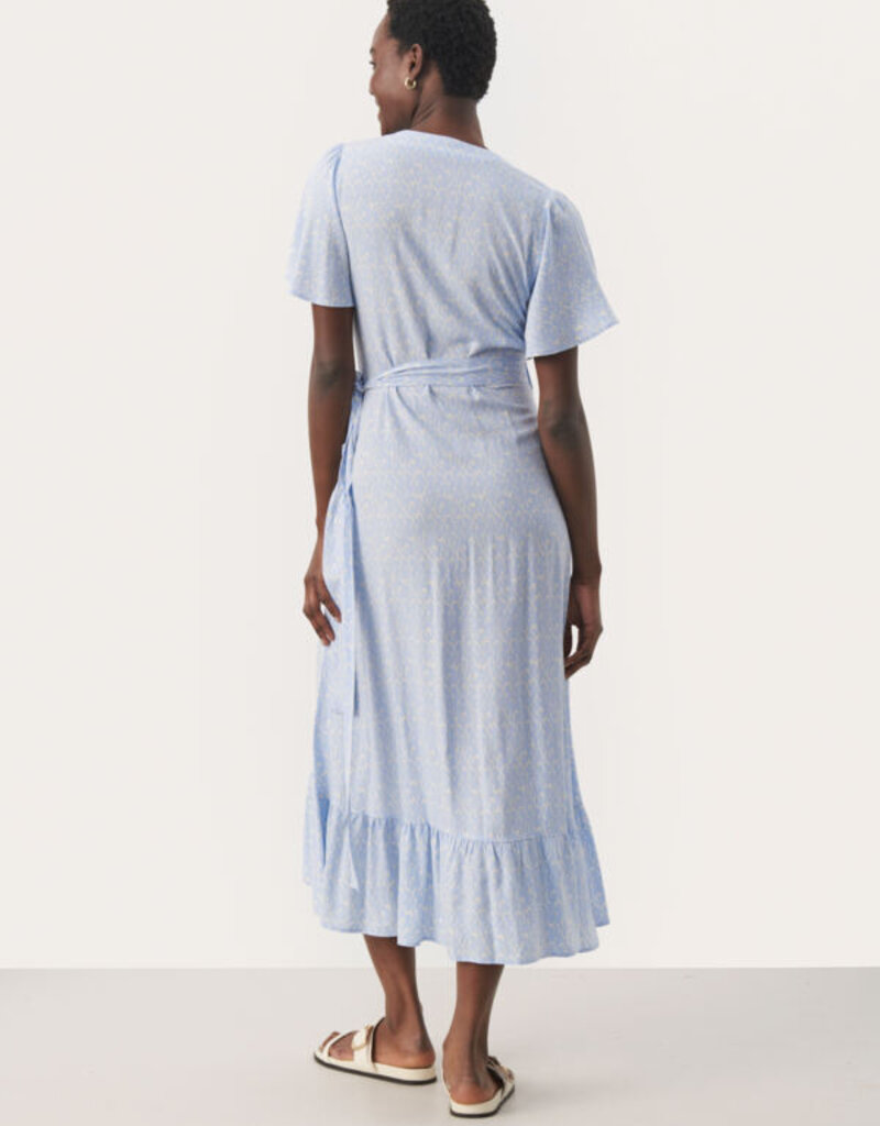 Part Two Clarina Midi Wrap Dress