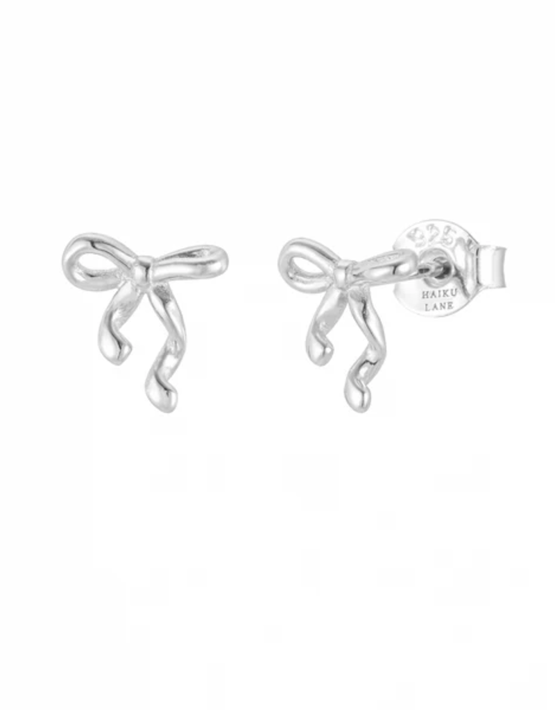 Haiku Lane Freya Tiny Bow Stud Earrings