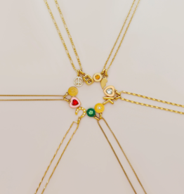 Sugar Blossom Enamel Charms