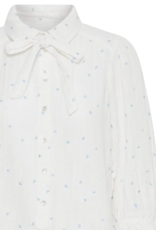 Atelier Reve Camilo Embroidered Blouse *Pink or Blue Hearts*