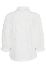 Atelier Reve Camilo Embroidered Blouse *Pink or Blue Hearts*