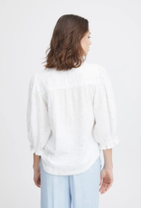 Atelier Reve Camilo Embroidered Blouse *Pink or Blue Hearts*