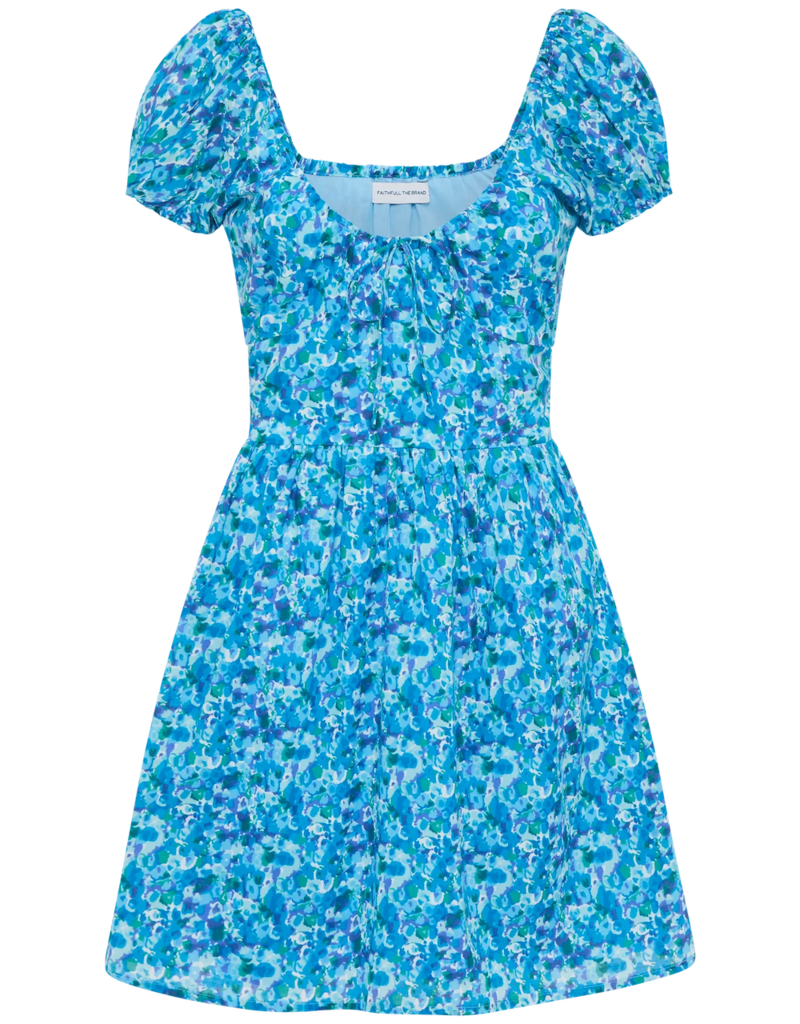 Faithfull Limone Mini Dress FINAL SALE