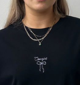 Brunette the Label Brunette the Label - Bow Boxy Tee