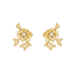 Haiku Lane Pivoine Studs *Silver & Gold*