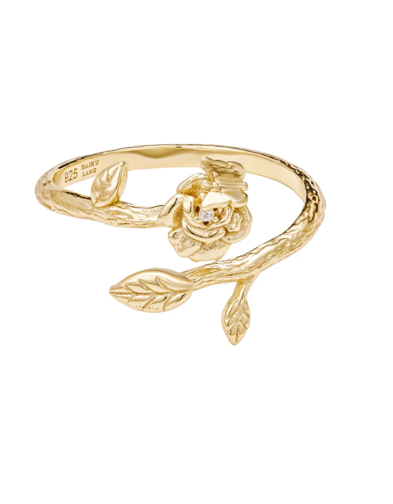 Haiku Lane Rose Vine Ring