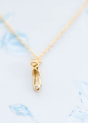 Haiku Lane En Pointe Ballet Shoe Necklace