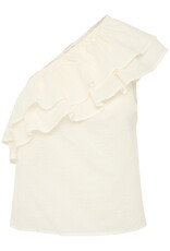 Part Two Ginnie One-Shoulder Ruffle Blouse
