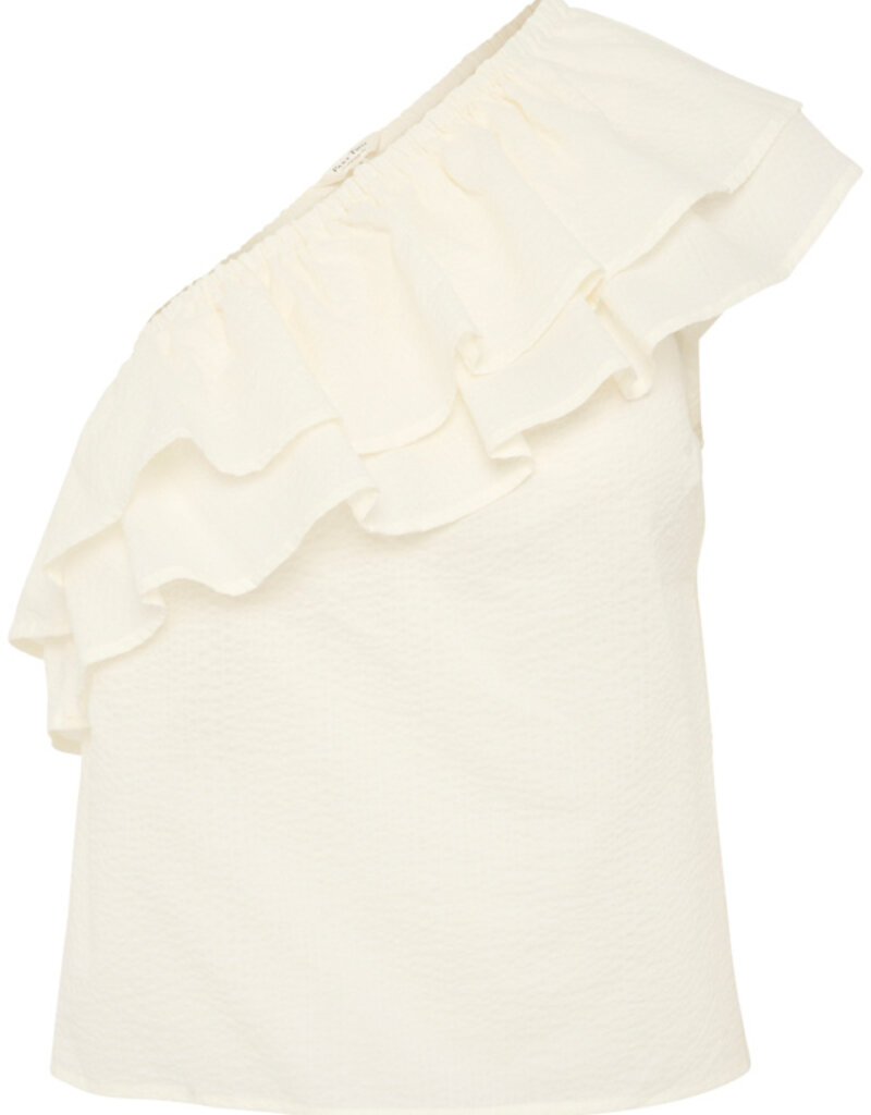 Part Two Ginnie One-Shoulder Ruffle Blouse