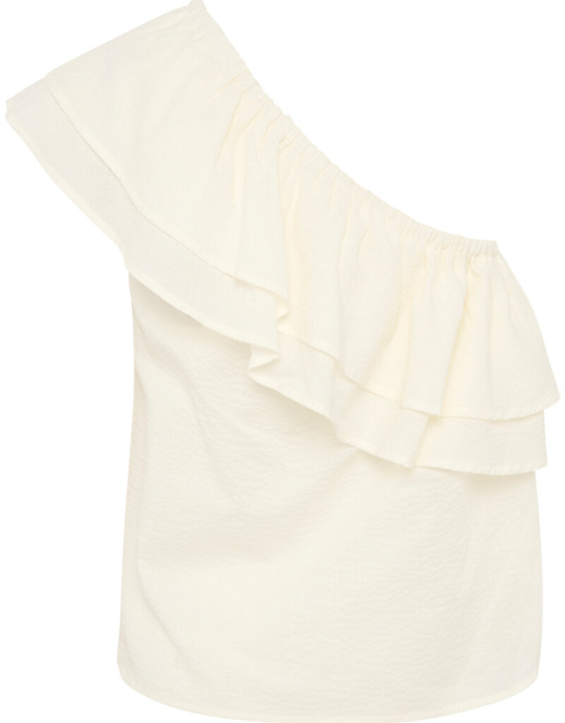 Part Two Ginnie One-Shoulder Ruffle Blouse
