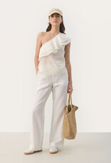 Part Two Ginnie One-Shoulder Ruffle Blouse