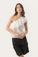 Part Two Ginnie One-Shoulder Ruffle Blouse