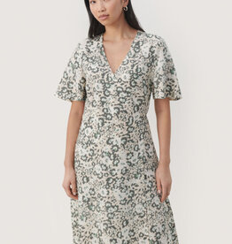 Part Two Gilanda Floral Linen Wrap Dress