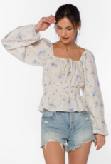 Velvet Heart Mitzi Vintage Floral Top