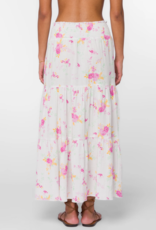 Velvet Heart Irene Pink Summer Roses Maxi Skirt