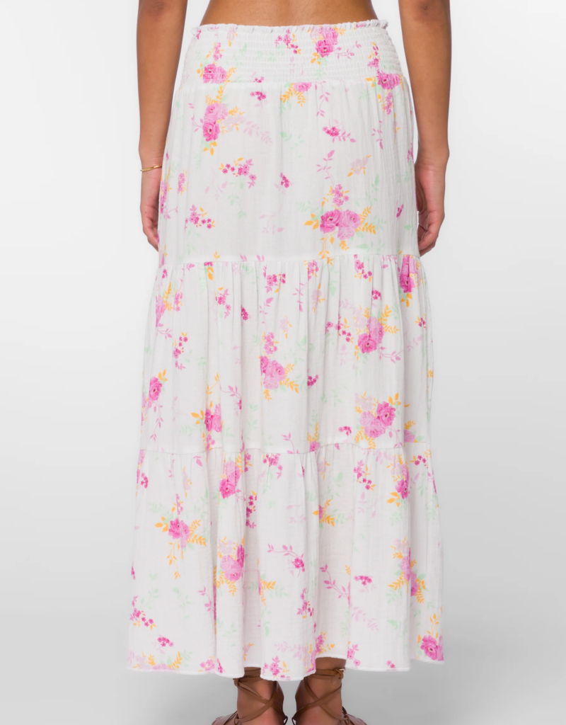 Velvet Heart Irene Pink Summer Roses Maxi Skirt