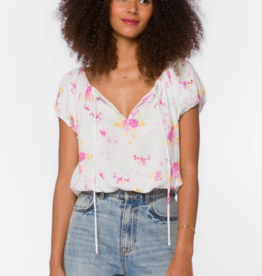 Velvet Heart Neema Pink Summer Roses Top