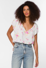 Velvet Heart Neema Pink Summer Roses Top